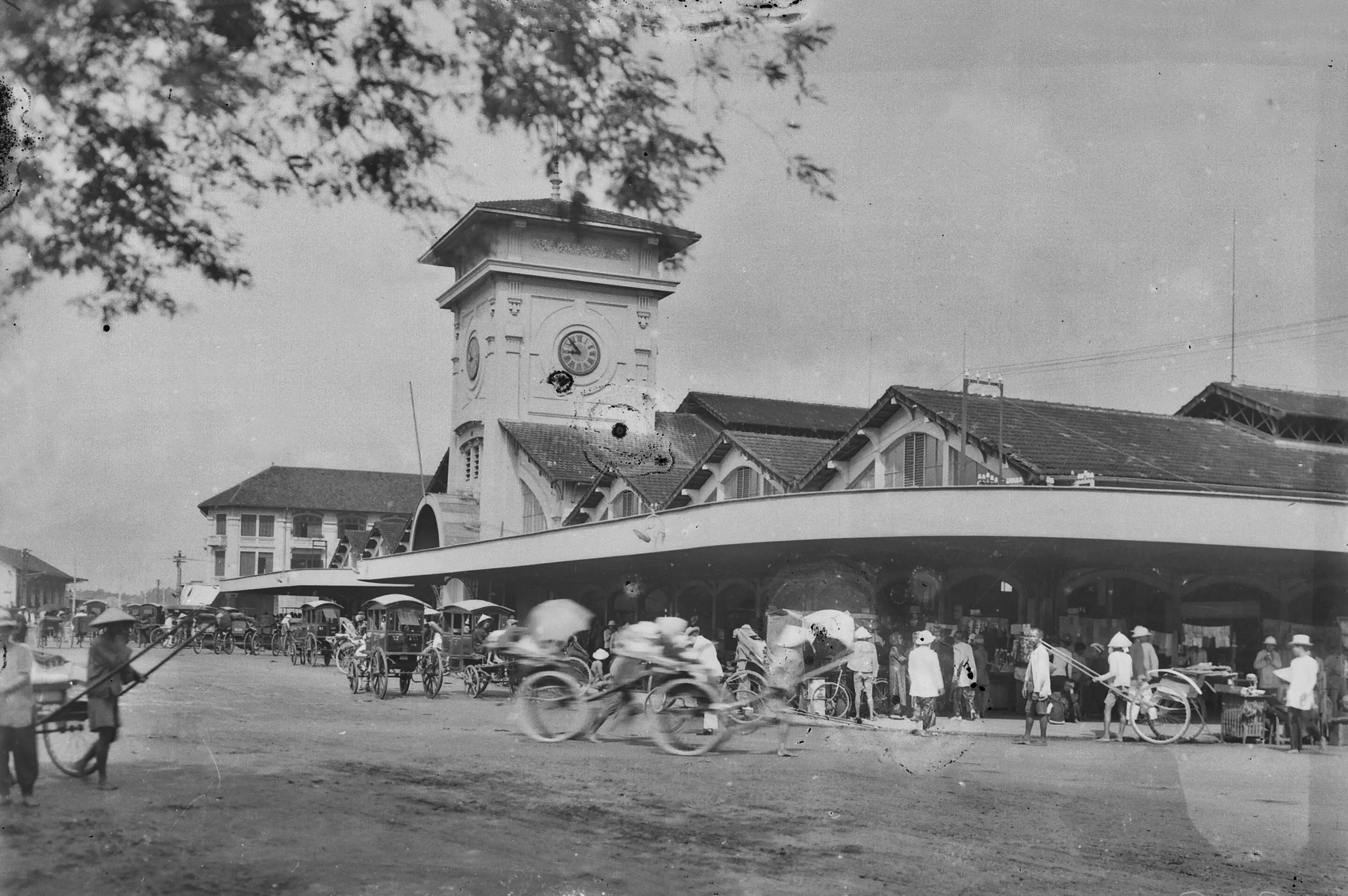 Chợ Bến Thành - Sài Gòn xưa