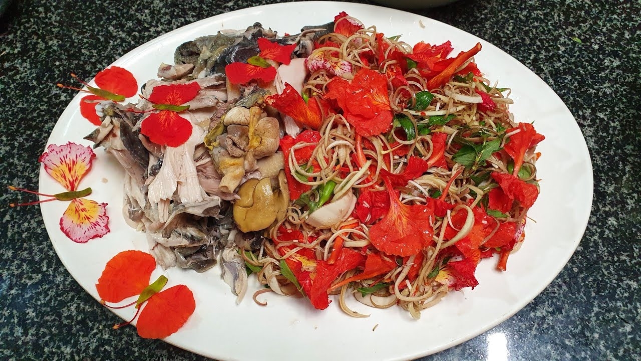 Gỏi gà Bông Phượng